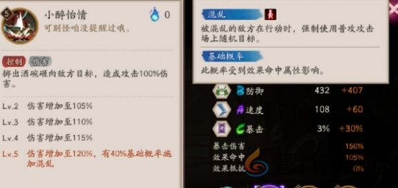 阴阳师神酿星熊童子技能一览(图1)