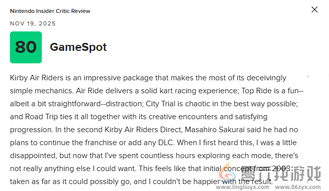 《星之卡比：空中骑士》M站均分78分：对原作理念的极致发挥(图5)